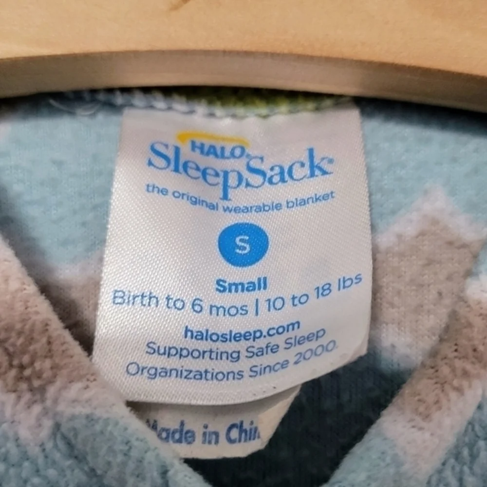 Halo Sleep Sack Fleece Wearable Blanket Small/Birth to 6 Months/10-18 Lbs Unisex